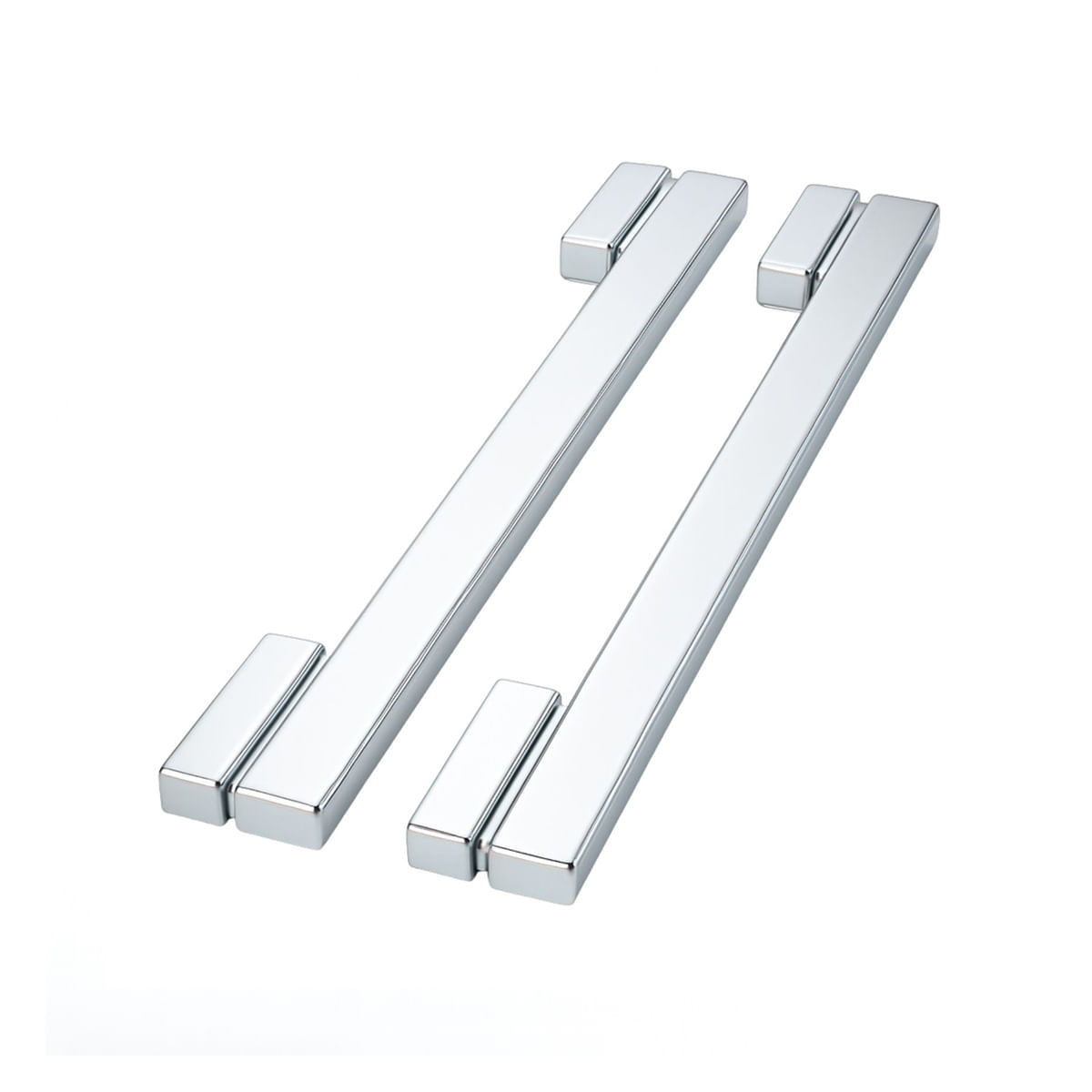 Puxador Moma Duplo 300mm Inox Polido Zen 29239_0